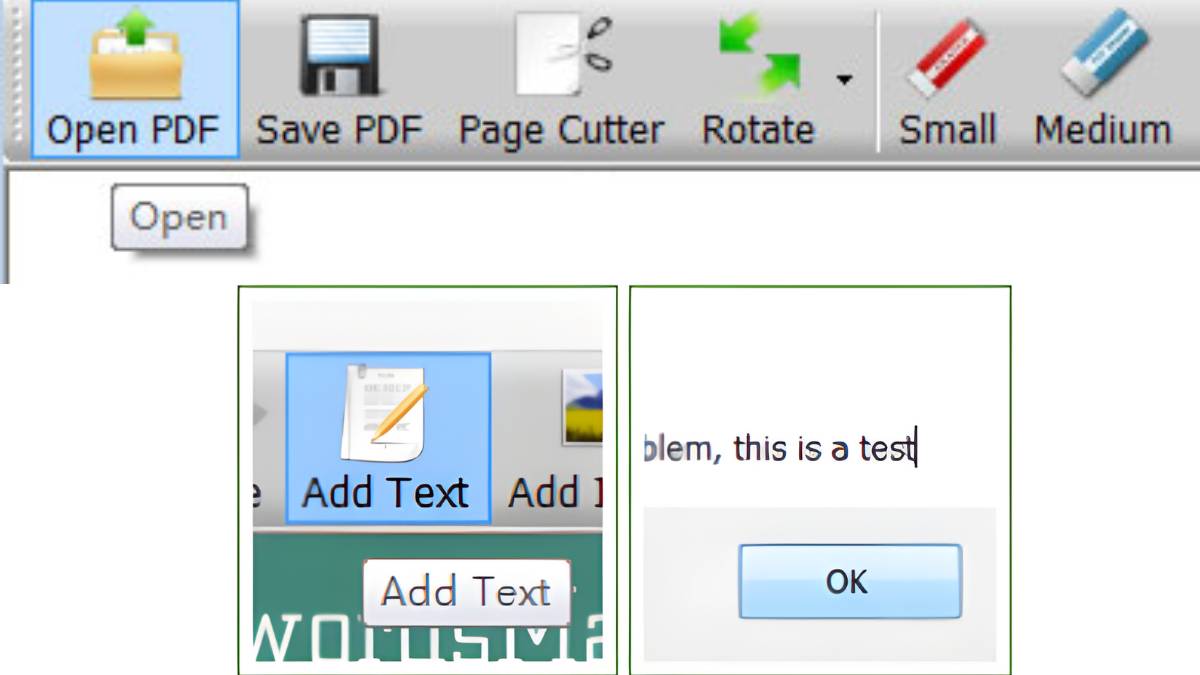 Cách thêm chữ vào file pdf bằng phần mềm PDF Eraser