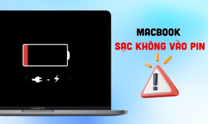 Sạc pin MacBook không vào pin