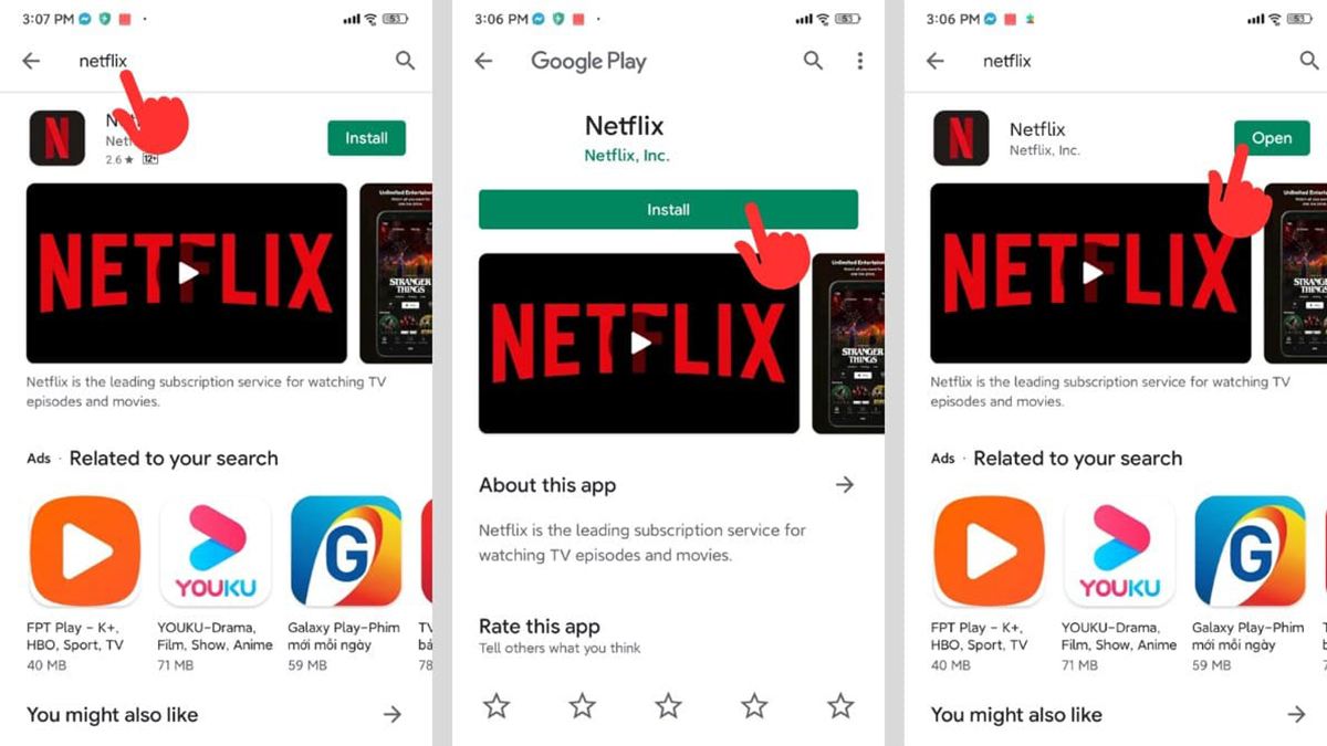 Hướng dẫn xem Netflix free trên điện thoại Android, iOS